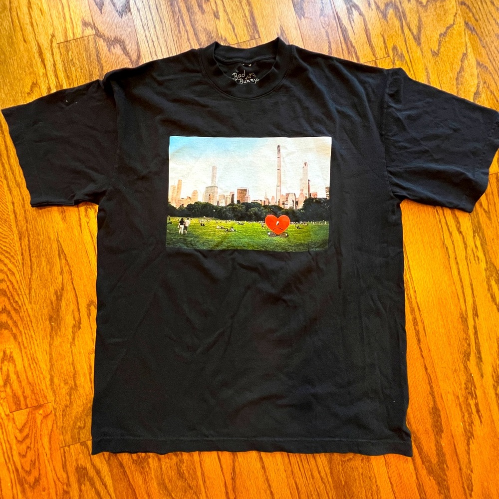 Brand new Bad Bunny NYC exclusive tshirt